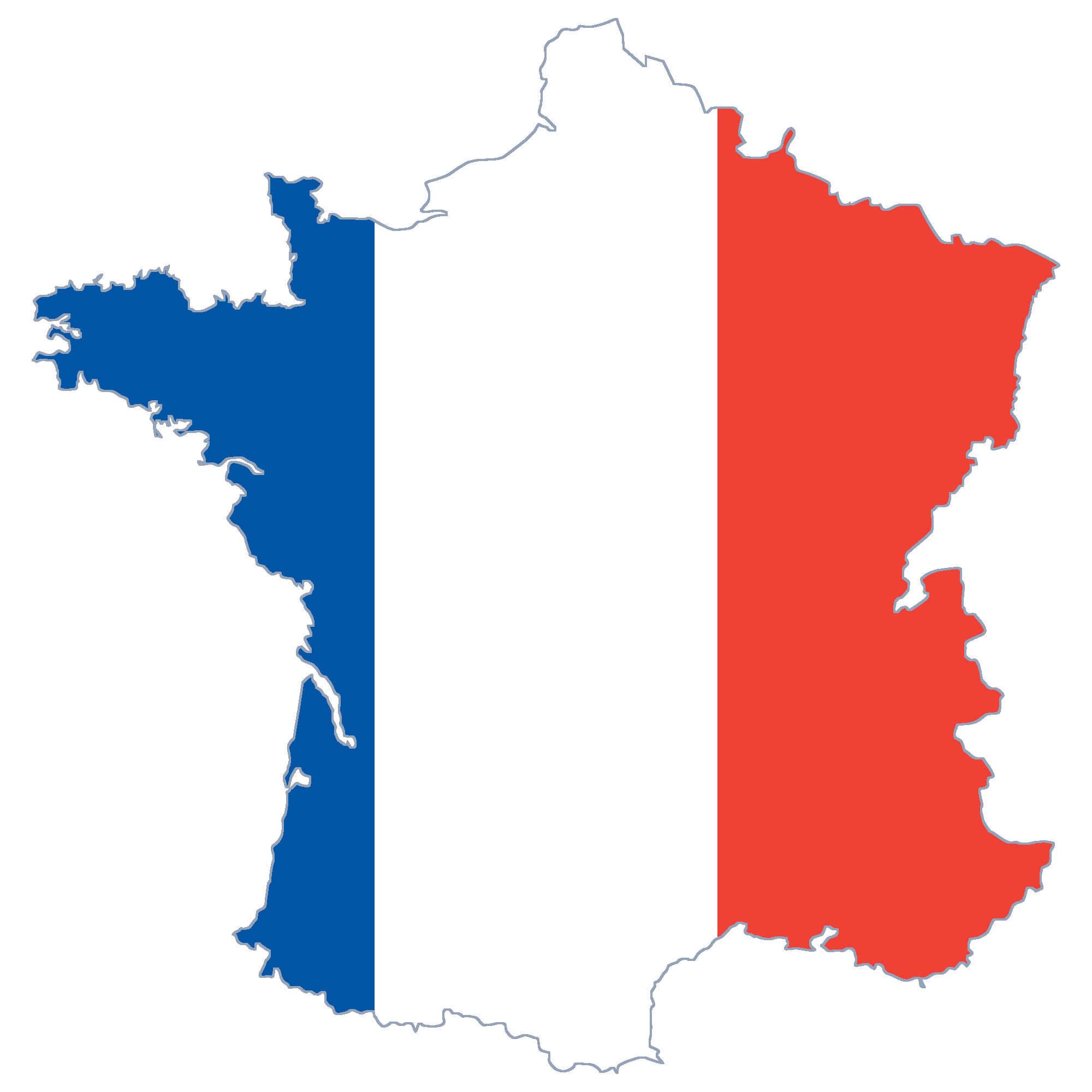 Carte des agences en France
